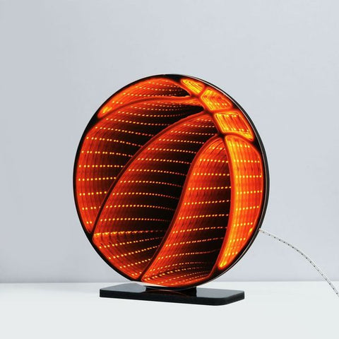 Neon Art Infinity Lights Wall & Desk Sign-Basketball