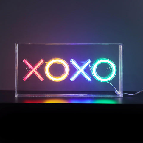 Neon Art Desktop & Wall Signs-XOXO