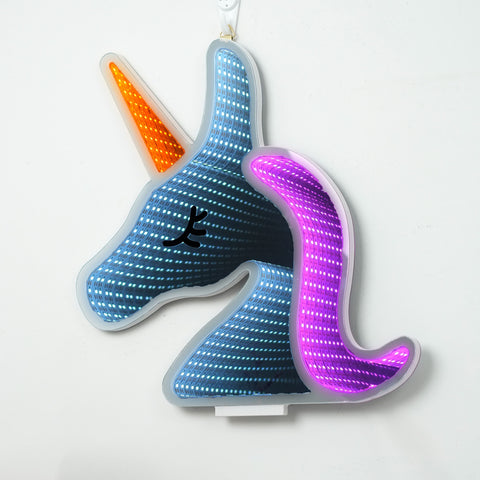 Neon Art Infinity Lights Wall & Desk Sign-Unicorn