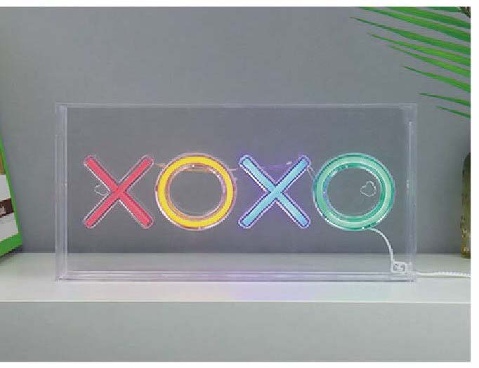 COMING SOON! Neon Art Desktop & Wall Signs-XOXO