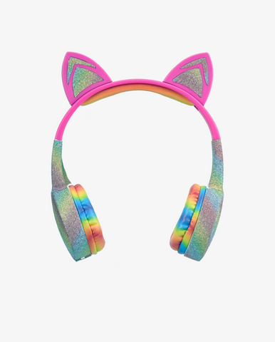 Kiddy Ears Rainbow Bluetooth Headphones