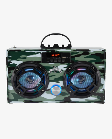 Green Camo Bluetooth Boombox