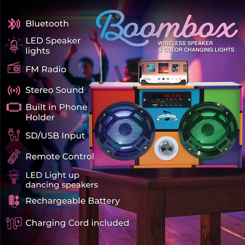 Retro 90's Boombox