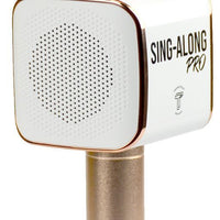 Sing-along PRO 3 Rose Gold Karaoke Microphone & Bluetooth Speaker