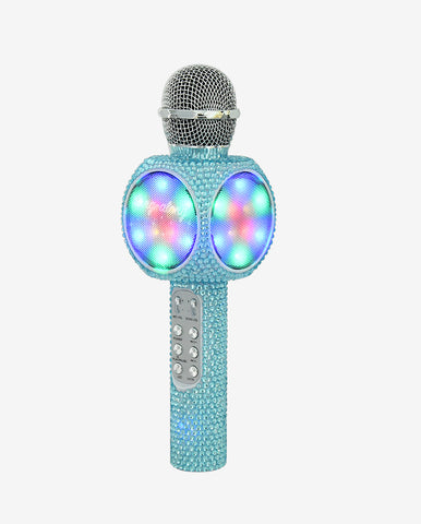 Blue Bling Wireless Karaoke Microphone