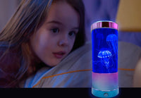 MINI Lumina Jellyfish Mood Lamp with LED lights - Purple Metallic Ombre Edition