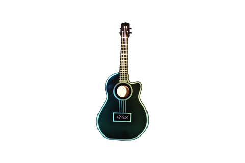 Rock Star Karaoke -Guitar Speaker & Microphone Combo - Black