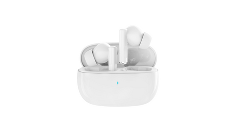 COMING SOON! Stereo Sound Wireless Fun Buds- White