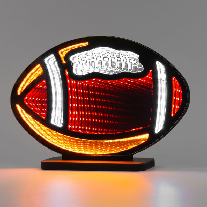 Neon Art Infinity Lights Wall & Desk Sign-Football