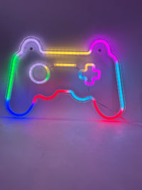 RGB Color Changing Neon Sign-Gamer