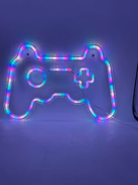 RGB Color Changing Neon Sign-Gamer