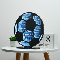 Neon Art Infinity Lights Wall & Desk Sign-Soccer Ball