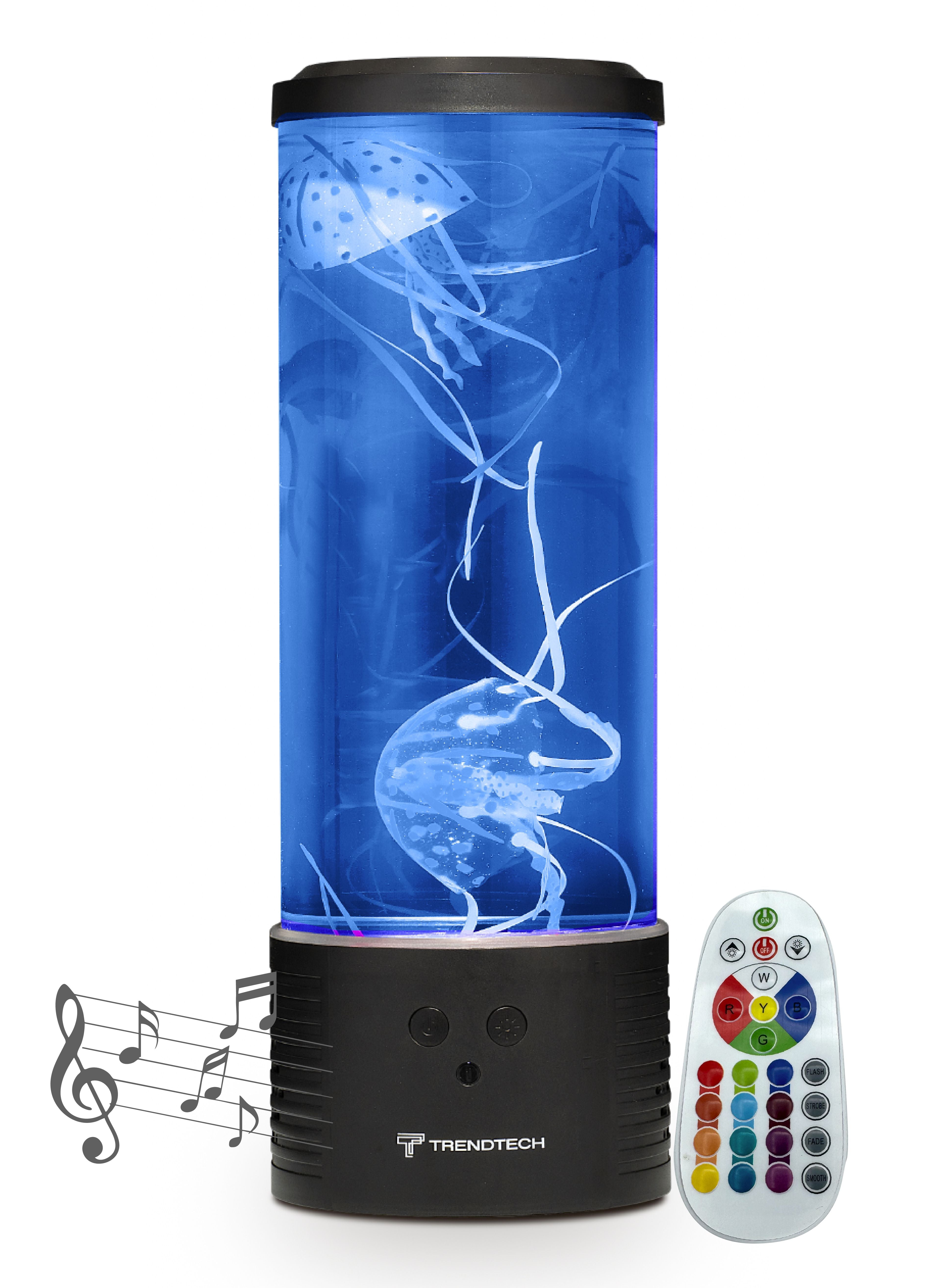 Large Jellyfish Mood Lamp 2.0 with Bluetooth Speaker, White Noise,& Remote Control!