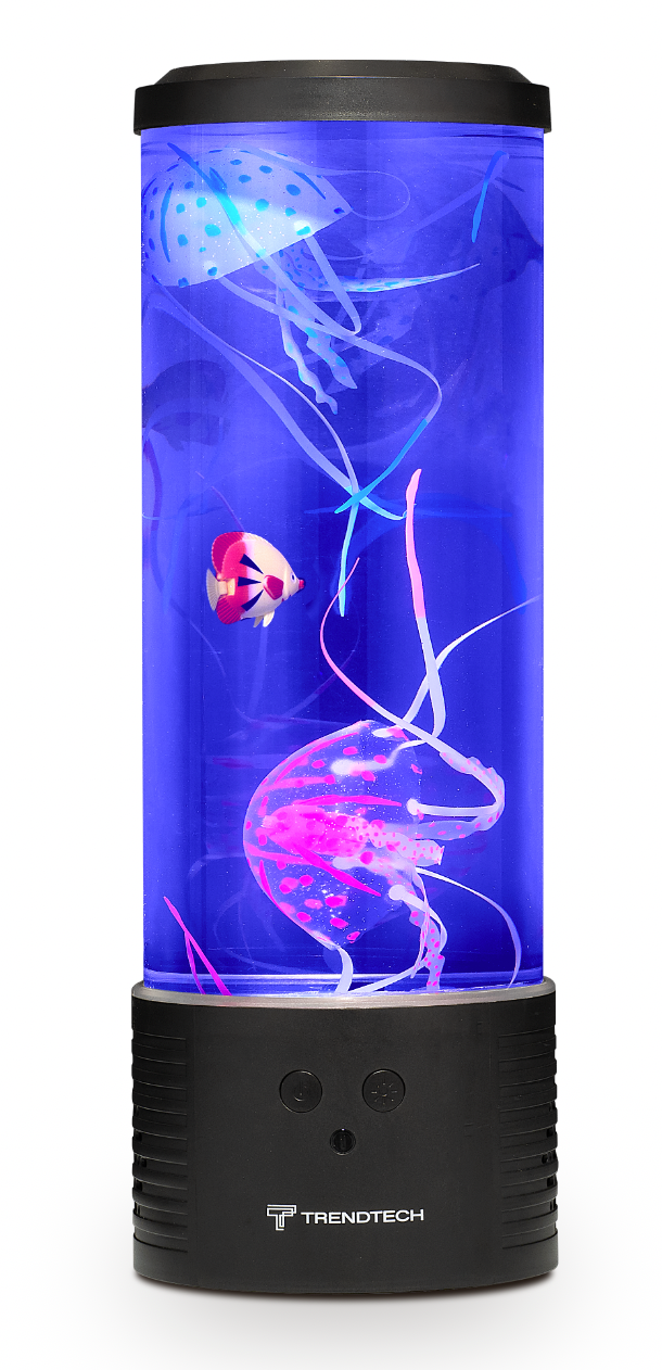 Large Jellyfish Mood Lamp 2.0 with Bluetooth Speaker, White Noise,& Remote Control!