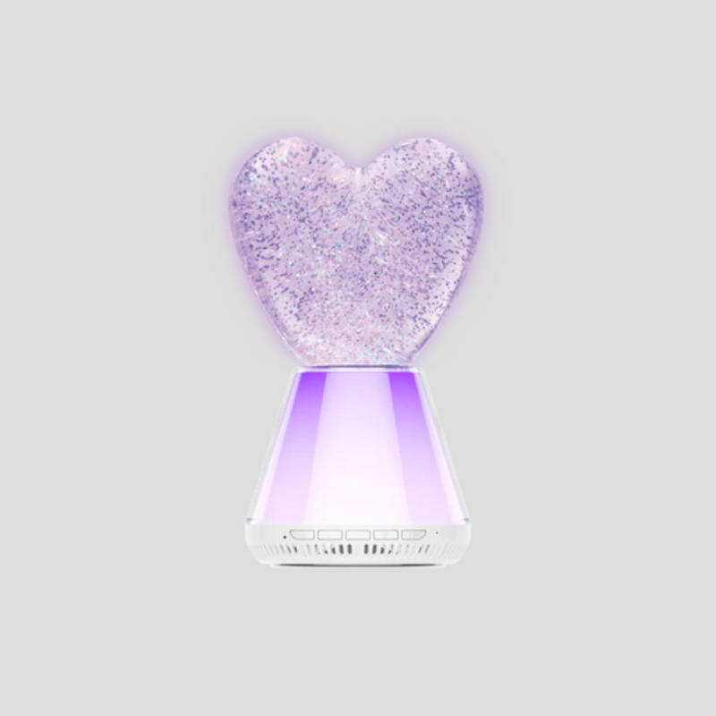 Glitter Heart Bluetooth Speaker – Trend Tech Brands Glitter Heart Bluetooth Speaker – Trend Tech Brands