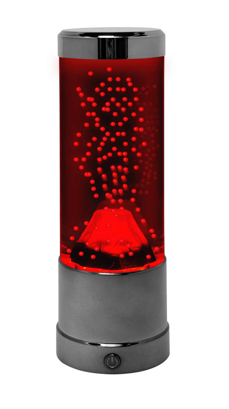 Volcano Mood Lamp With Metallic Base