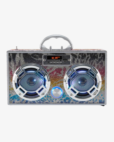 Animal Bling Bluetooth Speaker & FM Radio
