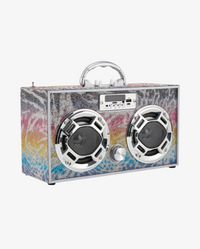 Animal Print Bling Boombox