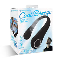 Cool Breeze Bladeless Neck Fan- Black