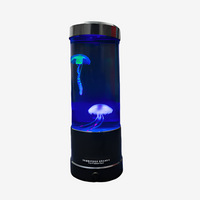 MINI Lumina Jellyfish Mood Lamp with LED lights-Black