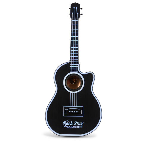 Rock Star Karaoke -Guitar Speaker & Microphone Combo - Black