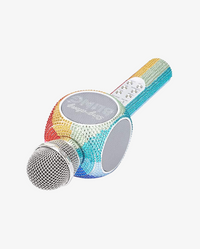 Bling Bundle-Wireless Karaoke Microphone & Boombox-Rainbow