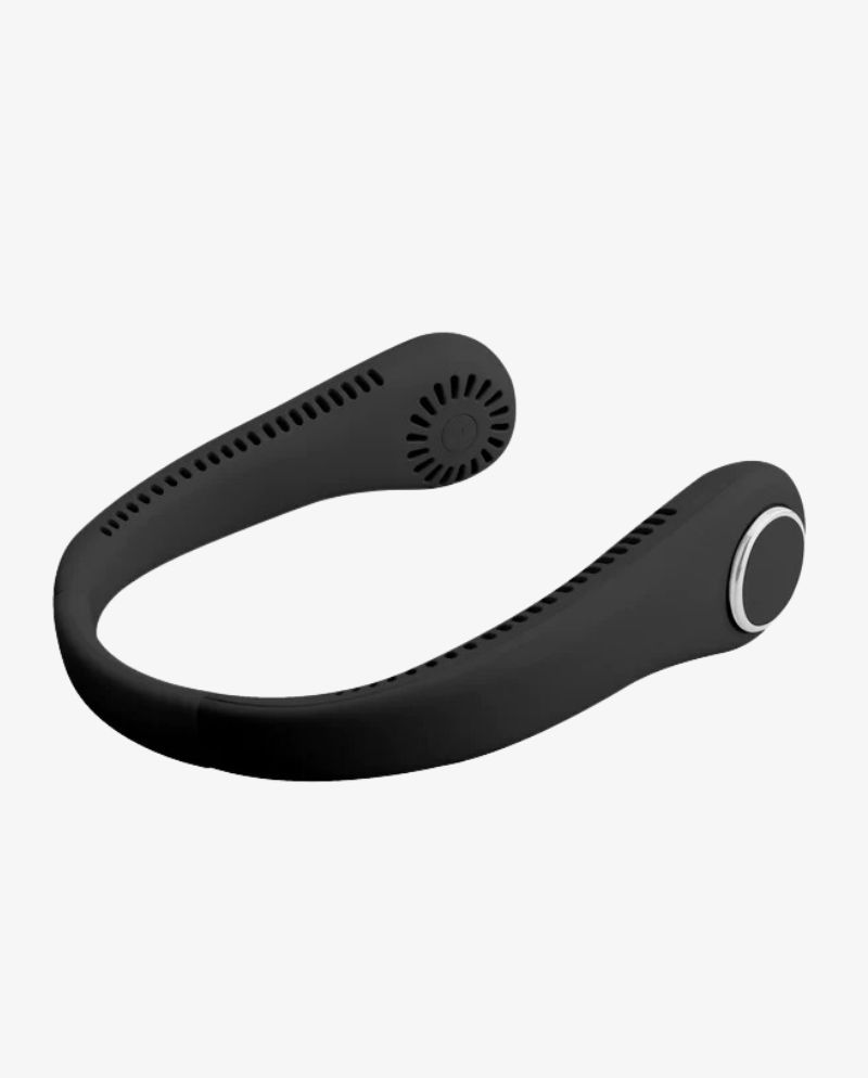 Cool Breeze Bladeless Neck Fan- Black