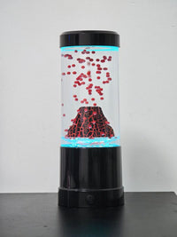 Volcano Mood Lamp-Black 9"
