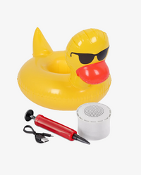 Aqua Jams Bluetooth Floating Speaker & Cup Holder - Duck