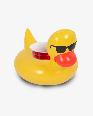 Aqua Jams Bluetooth Floating Speaker & Cup Holder - Duck