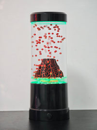 Volcano Mood Lamp-Black 9"