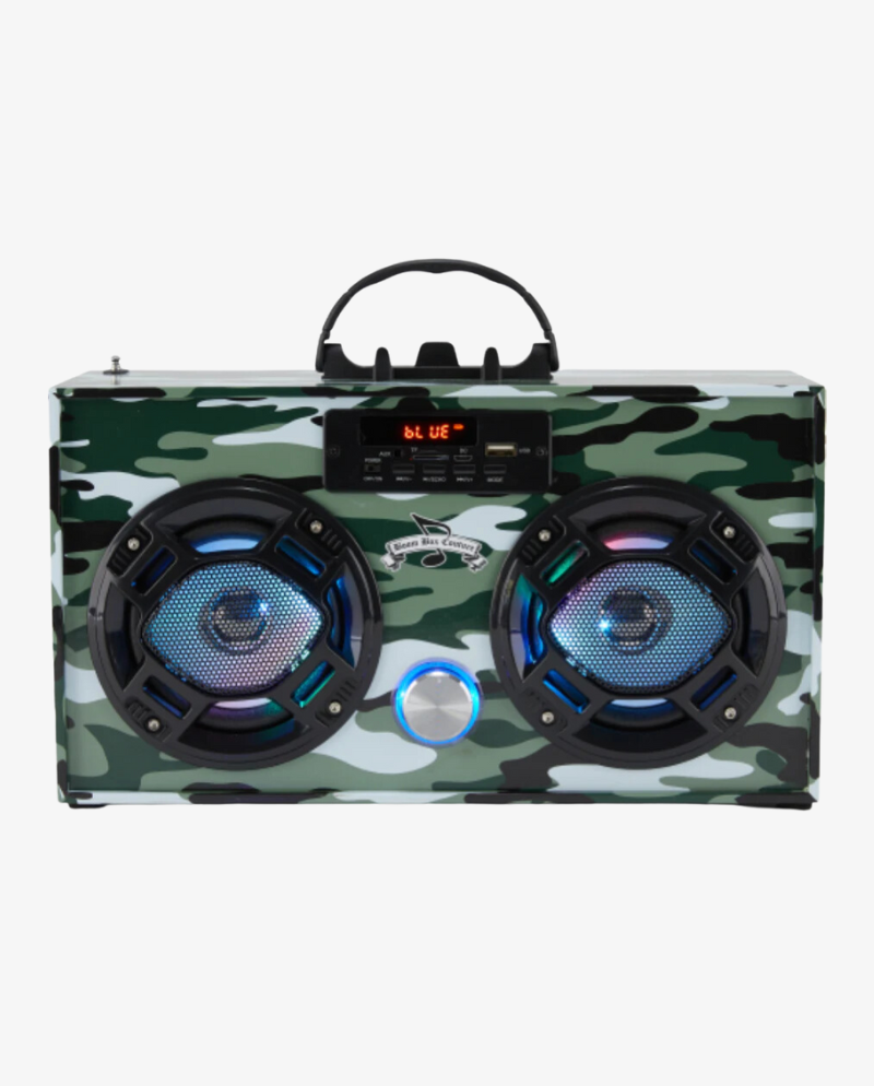 Green Camo Bluetooth Boombox – Trend Tech Brands
