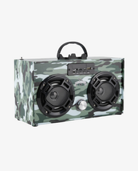 Green Camo Bluetooth Boombox