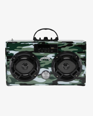 Green Camo Bluetooth Boombox
