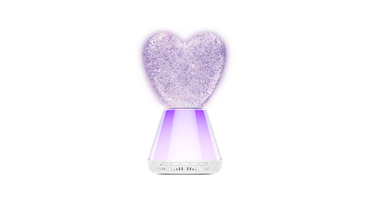 Glitter Heart Bluetooth Speaker