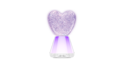 Glitter Heart Bluetooth Speaker