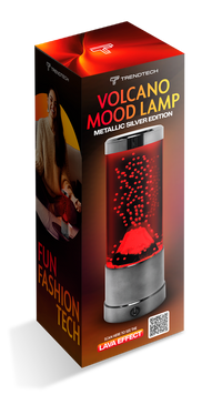 Volcano Mood Lamp With Metallic Base