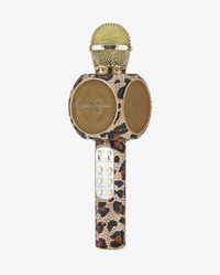 Jessica Simpson Brown Leopard Bling Wireless Microphone