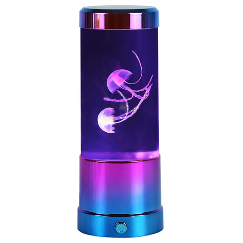 MINI Lumina Jellyfish Mood Lamp with LED lights - Purple Metallic Ombre Edition