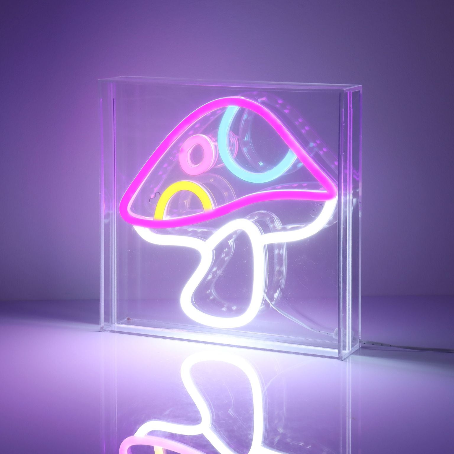 Neon Art Desktop & Wall Signs-Mushroom – Trend Tech Brands