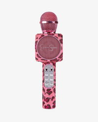 Jessica Simpson Pink Leopard Bling Wireless Microphone