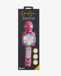 Jessica Simpson Pink Leopard Bling Wireless Microphone