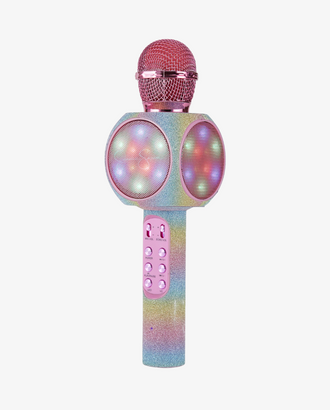 Jessica Simpson Rainbow Glitter Wireless Microphone