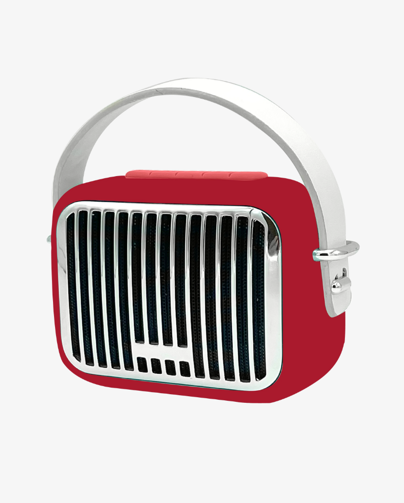 Wireless  Retro Speaker - Red