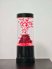 Volcano Mood Lamp-Black 9"