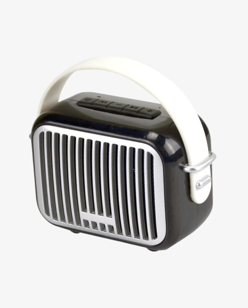 Wireless Retro Speaker - Black