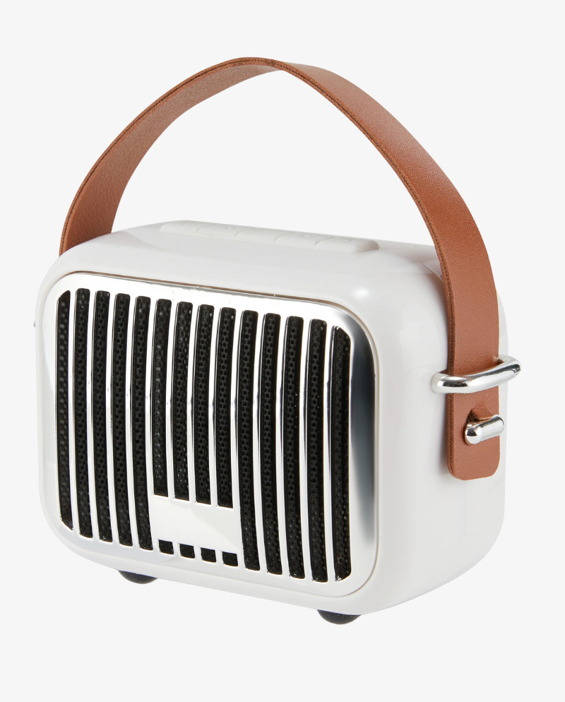 Wireless Retro Speaker - White