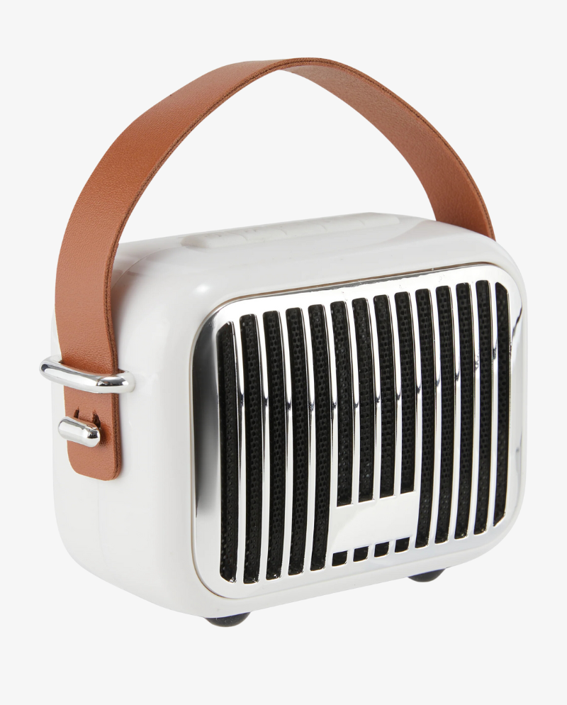 Wireless Retro Speaker - White