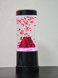 Volcano Mood Lamp-Black 9"