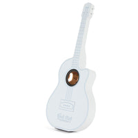Rock Star Karaoke-Guitar Speaker & Microphone Combo - White